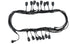 Avide 925981 Kabel za žarnice E27 - 15 vtičnic 15 m IP44
